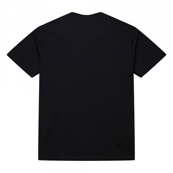 Cleveland Cavaliers Mitchell & Ness Black Hardwood Classics Throw It Back Premium T-Shirt
