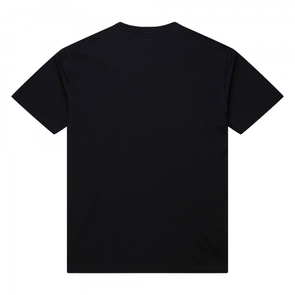 Футболка Los Angeles Lakers Mitchell & Ness Black Hardwood Classics Throw It Back Premium