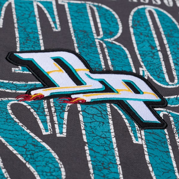 Detroit Pistons Mitchell & Ness Black NBA Downtown Collection Fleece Sweatshirt