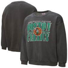 Boston Celtics Mitchell & Ness Black NBA Downtown Collection Fleece Sweatshirt