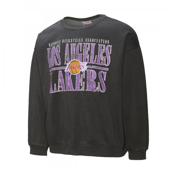 Кофта Los Angeles Lakers Mitchell & Ness Black NBA Downtown Collection Fleece