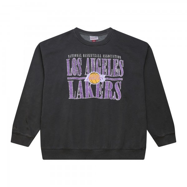 Кофта Los Angeles Lakers Mitchell & Ness Black NBA Downtown Collection Fleece
