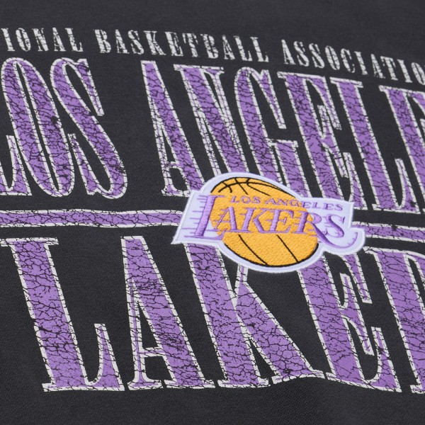 Кофта Los Angeles Lakers Mitchell & Ness Black NBA Downtown Collection Fleece