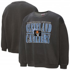 Cleveland Cavaliers Mitchell & Ness Black NBA Downtown Collection Fleece Sweatshirt