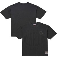 Golden State Warriors Mitchell & Ness Black Downtown Collection Premium T-Shirt