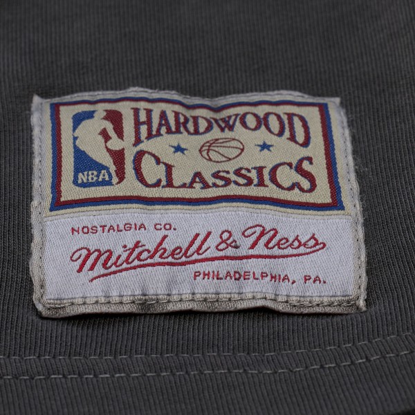 Charlotte Hornets Mitchell & Ness Black Downtown Collection Premium T-Shirt