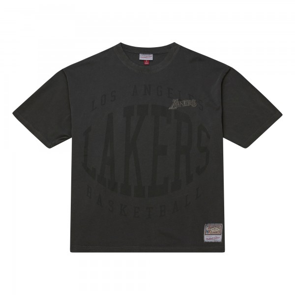 Футболка Los Angeles Lakers Mitchell & Ness Black Downtown Collection Premium