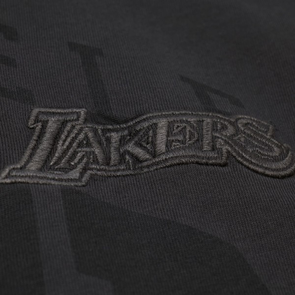 Футболка Los Angeles Lakers Mitchell & Ness Black Downtown Collection Premium