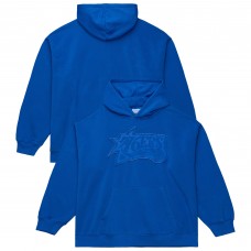 Philadelphia 76ers Mitchell & Ness Royal Downtown Collection Fleece Hoodie