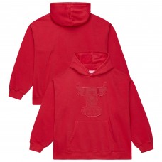 Толстовка Chicago Bulls Mitchell & Ness Maroon Downtown Collection Fleece