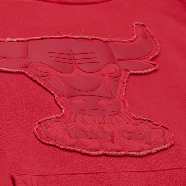 Толстовка Chicago Bulls Mitchell & Ness Maroon Downtown Collection Fleece