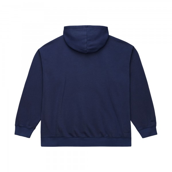 Golden State Warriors Mitchell & Ness Navy Downtown Collection Fleece Hoodie