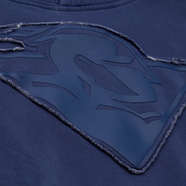 Golden State Warriors Mitchell & Ness Navy Downtown Collection Fleece Hoodie