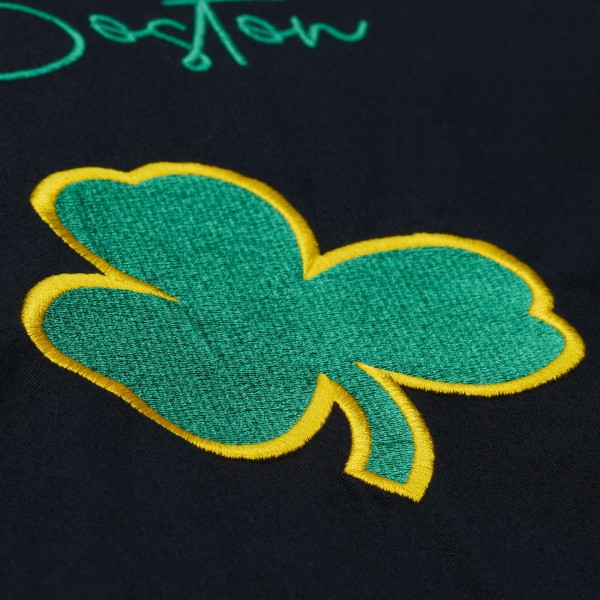 Женская Boston Celtics Mitchell & Ness Black Full-Zip Mechanic Jacket