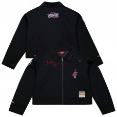 Женская Cleveland Cavaliers Mitchell & Ness Black Full-Zip Mechanic Jacket