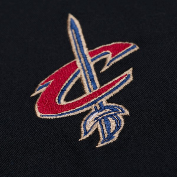 Женская Cleveland Cavaliers Mitchell & Ness Black Full-Zip Mechanic Jacket
