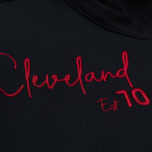 Женская Cleveland Cavaliers Mitchell & Ness Black Full-Zip Mechanic Jacket