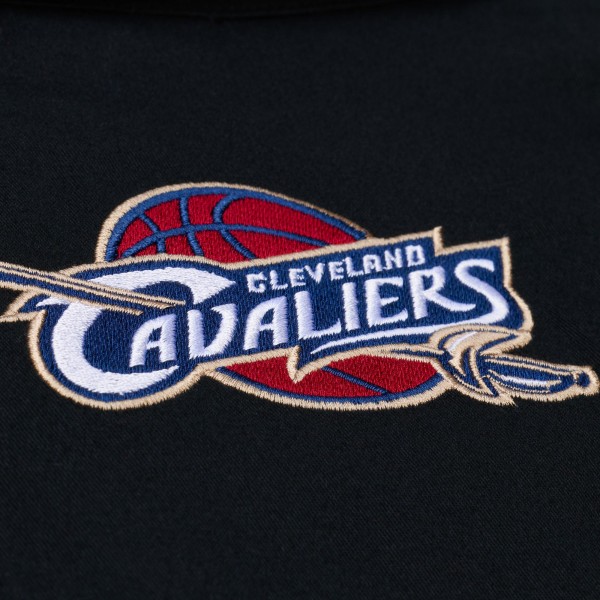 Женская Cleveland Cavaliers Mitchell & Ness Black Full-Zip Mechanic Jacket