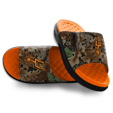 Unisex San Antonio Spurs ISlide RealTree Advantage Camo Motive Slide Sandals