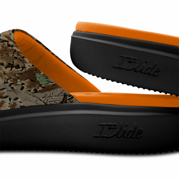 Unisex San Antonio Spurs ISlide RealTree Advantage Camo Motive Slide Sandals