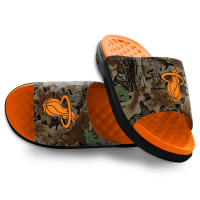 Unisex Miami Heat ISlide RealTree Advantage Camo Motive Slide Sandals