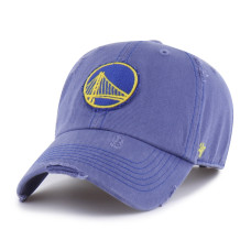 Бейсболка Golden State Warriors 47 Royal Weathered Clean Up