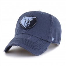 Бейсболка Memphis Grizzlies 47 Navy Weathered Clean Up