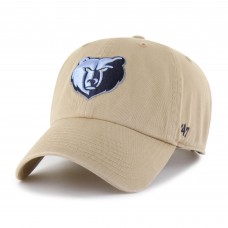 Бейсболка Memphis Grizzlies 47 Khaki Logo Clean Up