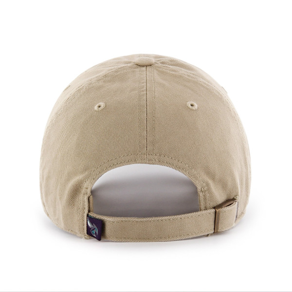 Бейсболка Charlotte Hornets 47 Khaki Logo Clean Up