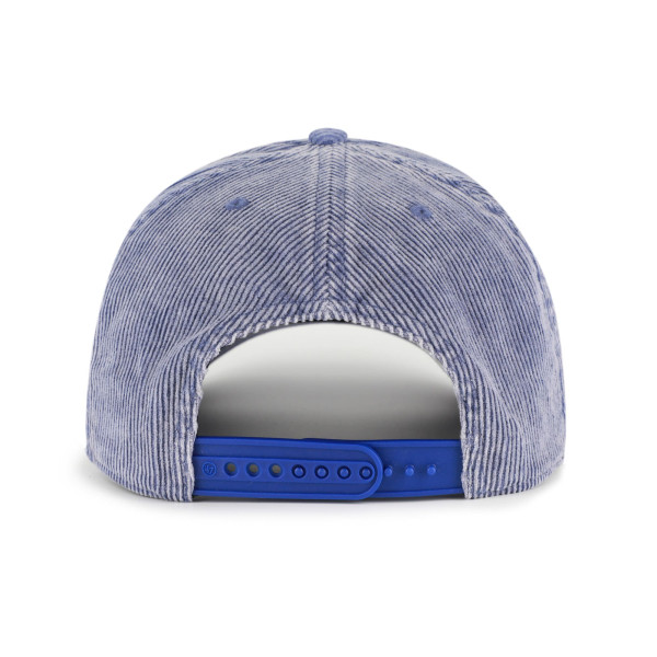 Detroit Pistons 47 Blue Reclaim Snow Wash Corduroy Adjustable Hitch Hat