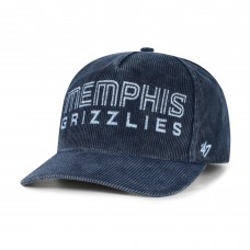 Memphis Grizzlies 47 Navy Reclaim Snow Wash Corduroy Adjustable Hitch Hat