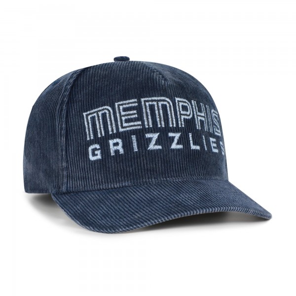 Memphis Grizzlies 47 Navy Reclaim Snow Wash Corduroy Adjustable Hitch Hat