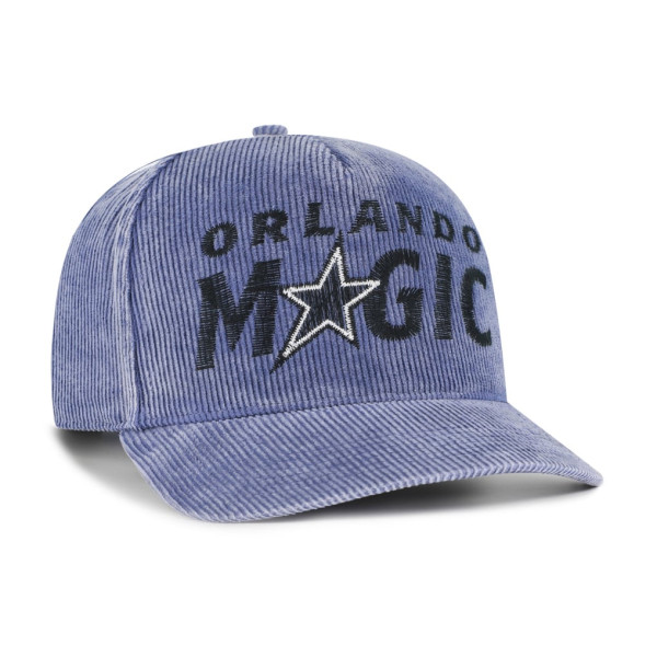 Бейсболка Orlando Magic 47 Blue Reclaim Snow Wash Corduroy Adjustable Hitch
