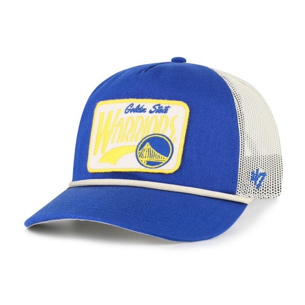 Бейсболка Golden State Warriors 47 Blue Emmett Heavy Twill Trucker Hitch