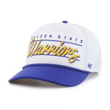 Бейсболка Golden State Warriors 47 White brrr° Condor Two-Tone Hitch Rope