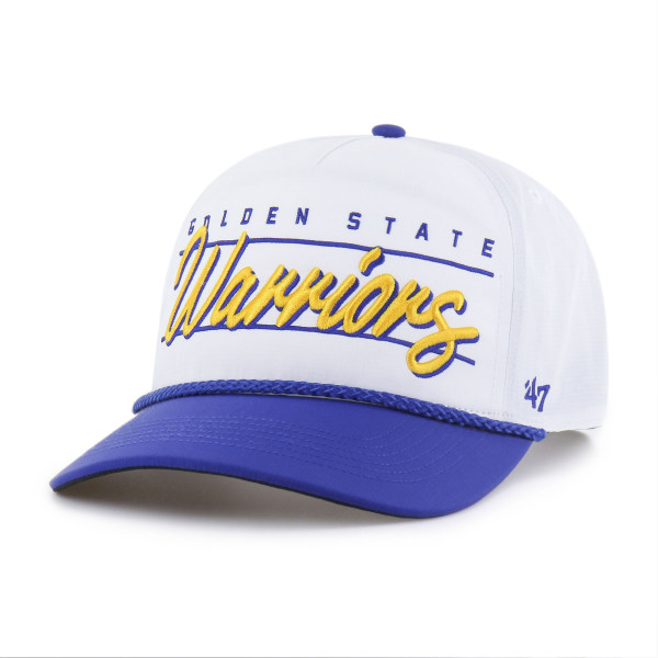 Бейсболка Golden State Warriors 47 White brrr° Condor Two-Tone Hitch Rope