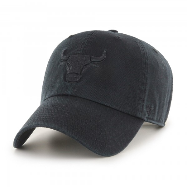 Бейсболка Chicago Bulls 47 Black on Black Clean Up