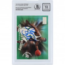 Chauncey Billups Boston Celtics Autographed 1997-98 Skybox Premium #147 Beckett Fanatics Witnessed Authenticated 10 Rookie Card