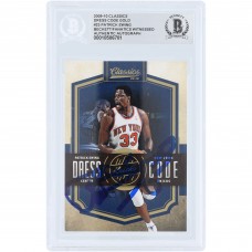 Patrick Ewing New York Knicks Autographed 2009-10 Panini Classic Dress Code Gold #23 #/100 Beckett Fanatics Witnessed Authenticated Card