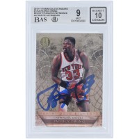 Patrick Ewing New York Knicks Autographed 2010-11 Panini Gold Standard #174 #/299 Beckett Fanatics Witnessed Authenticated 9/10 Card
