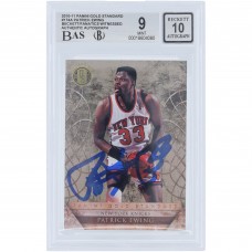 Patrick Ewing New York Knicks Autographed 2010-11 Panini Gold Standard #174 #/299 Beckett Fanatics Witnessed Authenticated 9/10 Card