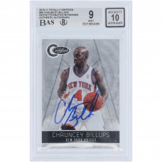 Chauncey Billups New York Knicks Autographed 2010-11 Panini Totally Certified #66 #/1849 Beckett Fanatics Witnessed Authenticated 9/10 Card