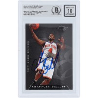 Chauncey Billups New York Knicks Autographed 2010-11 Panini Elite Black Box #32 #/99 Beckett Fanatics Witnessed Authenticated 10 Card