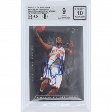 Chauncey Billups New York Knicks Autographed 2010-11 Panini Elite Black Box #32 #/99 Beckett Fanatics Witnessed Authenticated 9/10 Card
