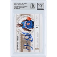 Chauncey Billups New York Knicks Autographed 2010-11 Panini National Treasures #69 #/99 Beckett Fanatics Witnessed Authenticated 10 Card