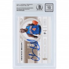 Chauncey Billups New York Knicks Autographed 2010-11 Panini National Treasures #69 #/99 Beckett Fanatics Witnessed Authenticated 10 Card
