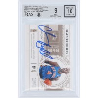 Chauncey Billups New York Knicks Autographed 2010-11 Panini National Treasures #69 #/99 Beckett Fanatics Witnessed Authenticated 9/10 Card
