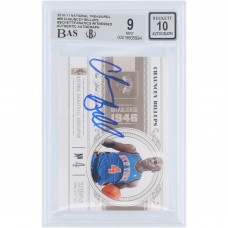 Chauncey Billups New York Knicks Autographed 2010-11 Panini National Treasures #69 #/99 Beckett Fanatics Witnessed Authenticated 9/10 Card