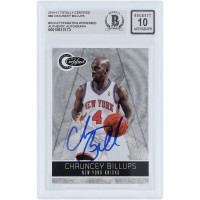 Chauncey Billups New York Knicks Autographed 2010-11 Panini Totally Certified #66 #/1849 Beckett Fanatics Witnessed Authenticated 10 Card