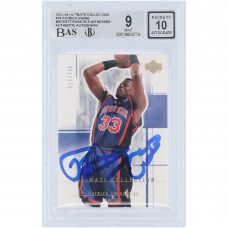 Patrick Ewing New York Knicks Autographed 2003-04 Upper Deck Ultimate Collection #74 #/750 Beckett Fanatics Witnessed Authenticated 9/10 Card